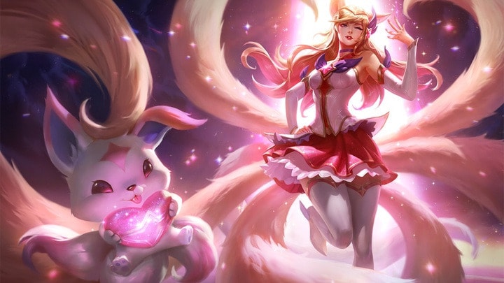 Ahri là một pháp sư có khả năng hồi phục và gây sát thương
