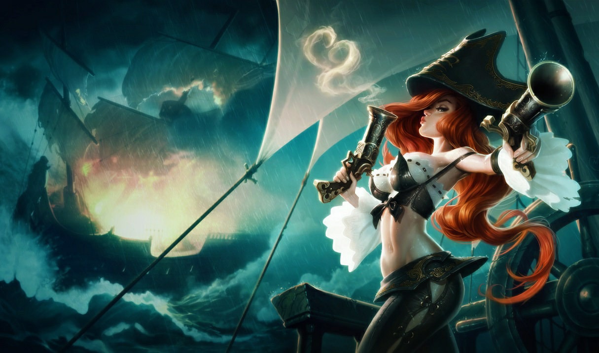 Miss Fortune là một xạ thủ tầm xa rất mạnh