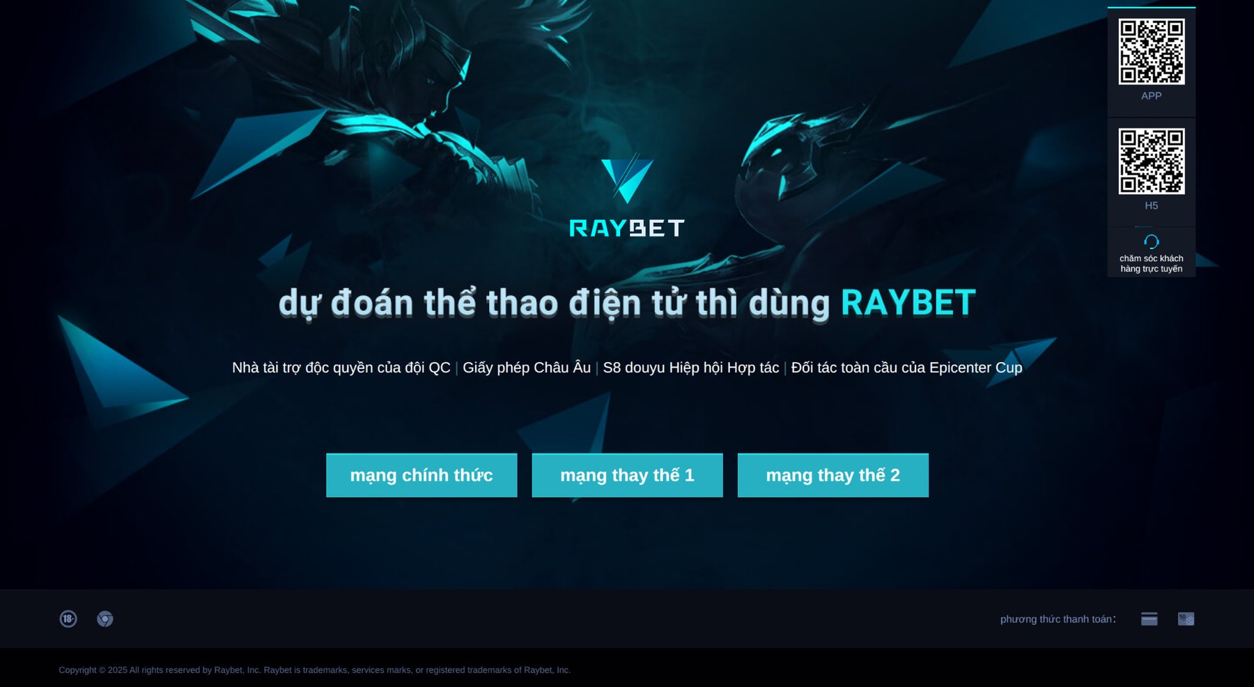 Raybet - dự đoán thể thao điện tử