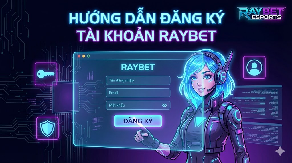 Hướng Dẫn Đăng Ký Tài Khoản RAYBET