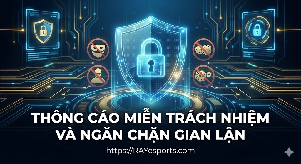 Thông Cáo Miễn Trách Nhiệm Và Ngăn Chặn Gian Lận