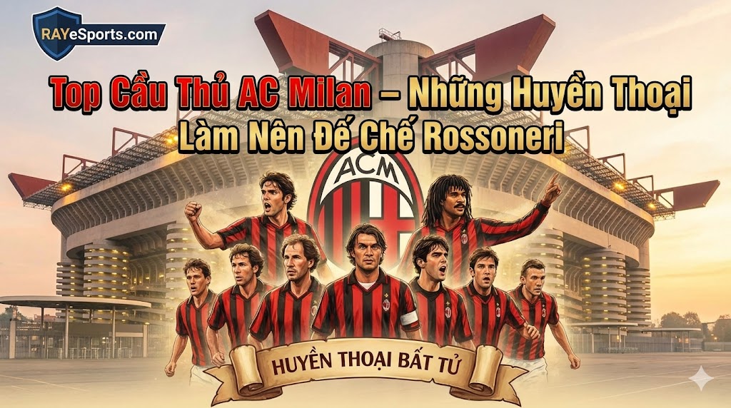 Top Cầu Thủ AC Milan – Những Huyền Thoại Làm Nên Đế Chế Rossoneri
