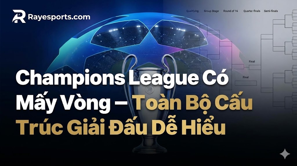 Champions League Có Mấy Vòng – Toàn Bộ Cấu Trúc Giải Đấu Dễ Hiểu