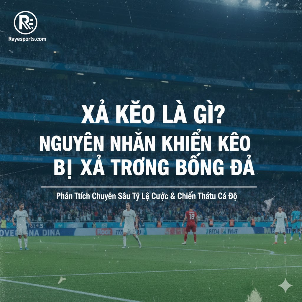 Xả Kèo Là Gì? Nguyên Nhân Khiến Kèo Bị Xả Trong Bóng Đá