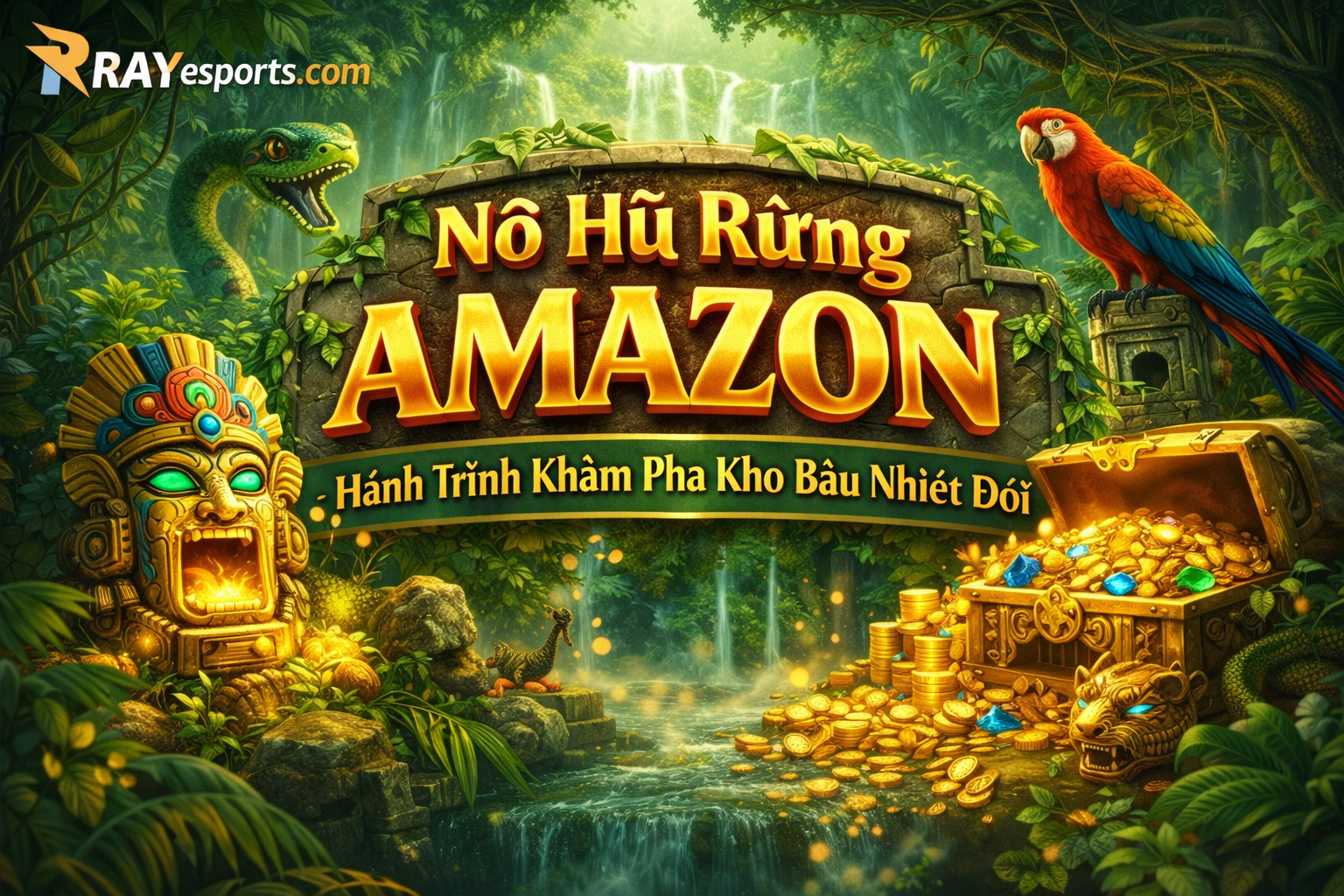 Nổ Hũ Rừng Amazon - Hành Trình Khám Phá Kho Báu Nhiệt Đới