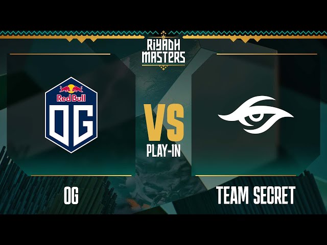 🔥 Kèo 3: Team Secret vs OG (Dota 2)