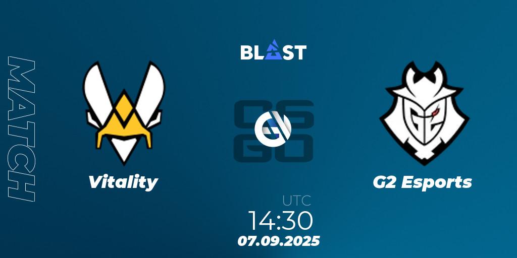 🆚 Team Vitality vs G2 Esports