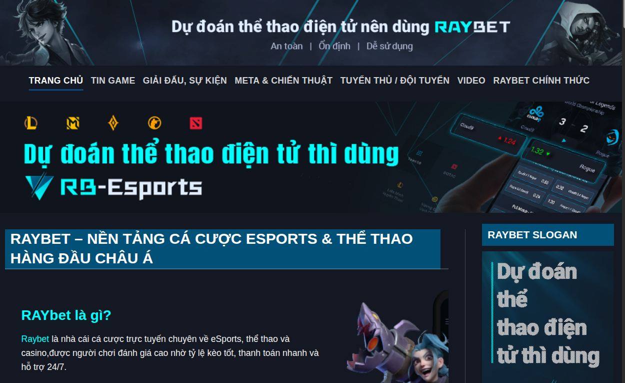Cập Nhật Tin Tức Esports 24/7