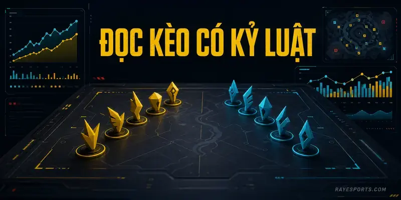 Đọc kèo esports có kỷ luật bằng dữ liệu và quản trị rủi ro