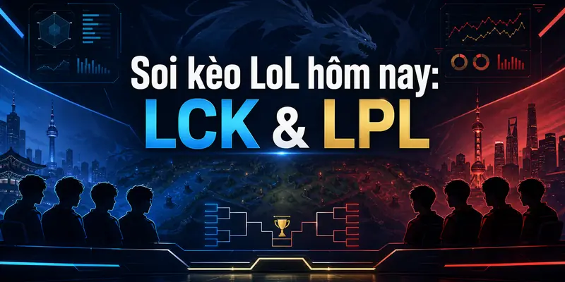 Soi kèo LoL hôm nay – LCK và LPL playoff ngày 29/08