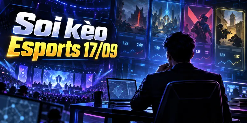 Soi kèo Esports 17/09