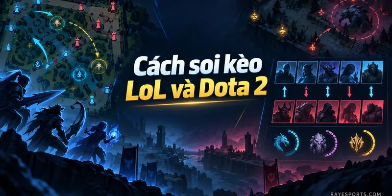 Cách soi kèo LoL và Dota 2 – RAYESPORTS.COM