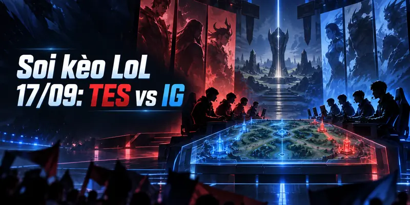 Soi kèo LoL 17/09 TES vs IG