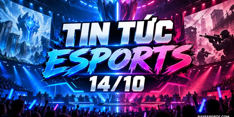 Tin tức Esports 14/10: lịch CS2, VALORANT và Worlds 2026