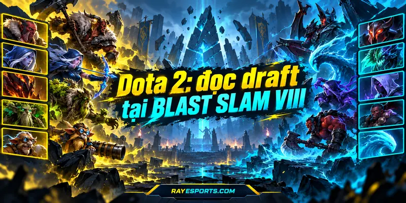 Dota 2: đọc draft tại BLAST SLAM VIII