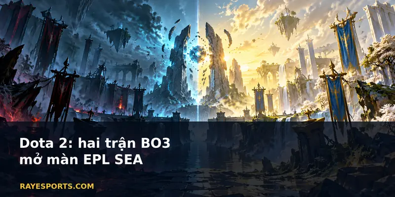 Dota 2: lịch EPL World Series Southeast Asia ngày 20/10