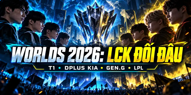 Worlds 2026: các đội LCK đối đầu tại Swiss Round 2