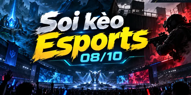 Soi kèo Esports 08/10: ảnh bìa phân tích esports ngày 8 tháng 10