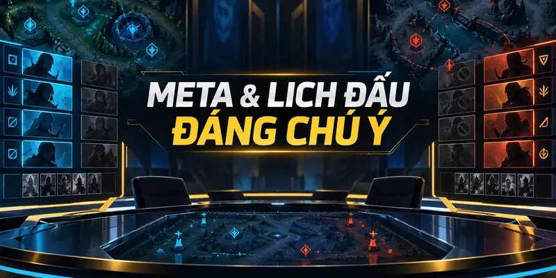 Meta và lịch thi đấu Esports đáng chú ý ngày 18/10