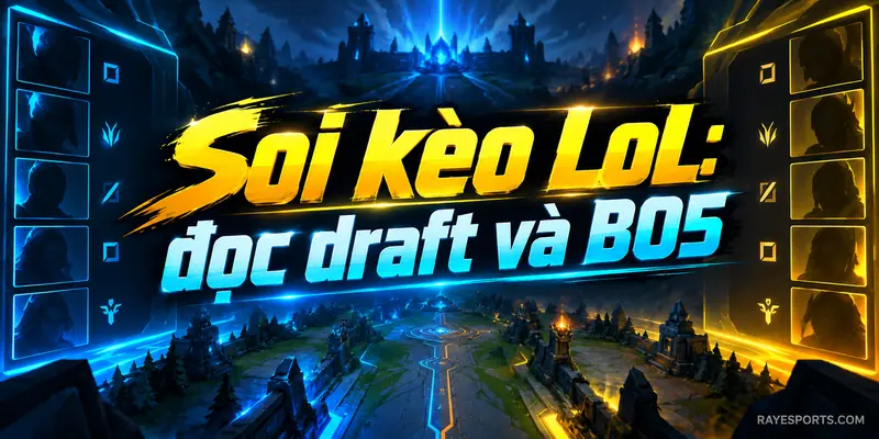 Soi kèo LoL: đọc draft và thế trận BO5